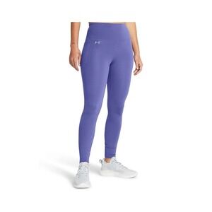 NWT Under Armour Motion Womens Purple High-Waisted Side Pocket Ankle Leggings XS